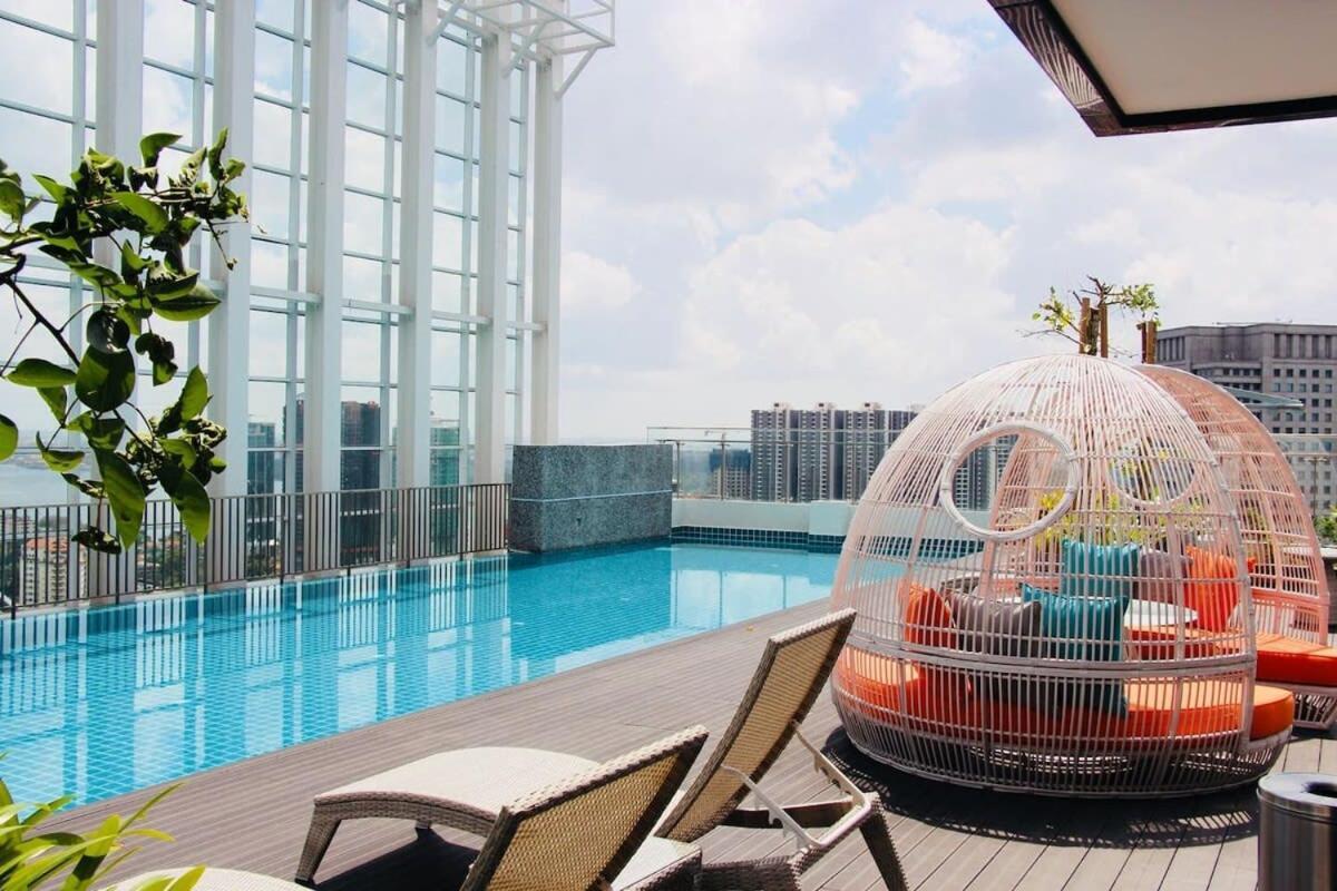 Cozy & High Floor Suite In Suasana Jb 15, Views Johor Bahru Luaran gambar